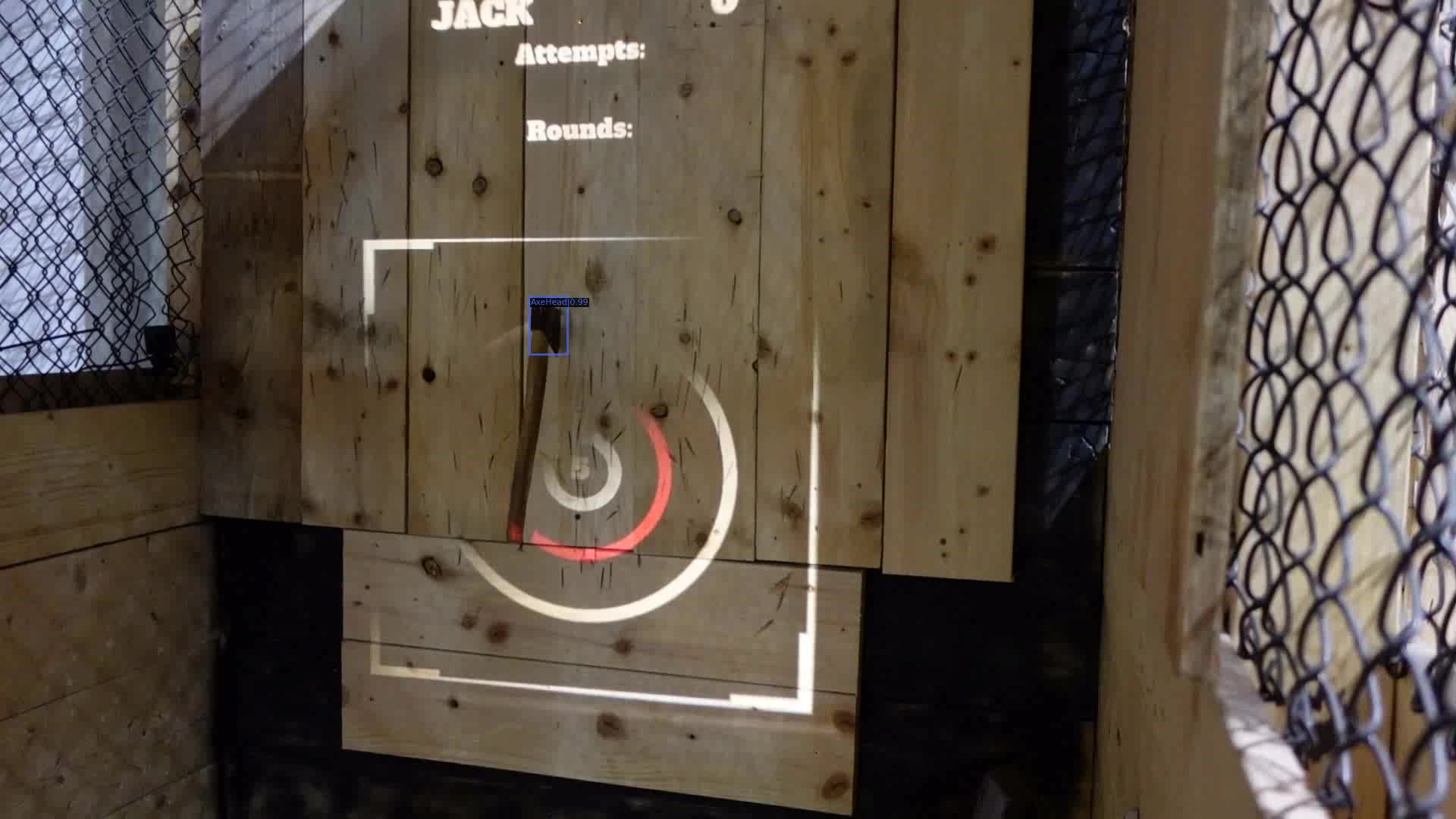 Hatchet Harry's AI axe detection