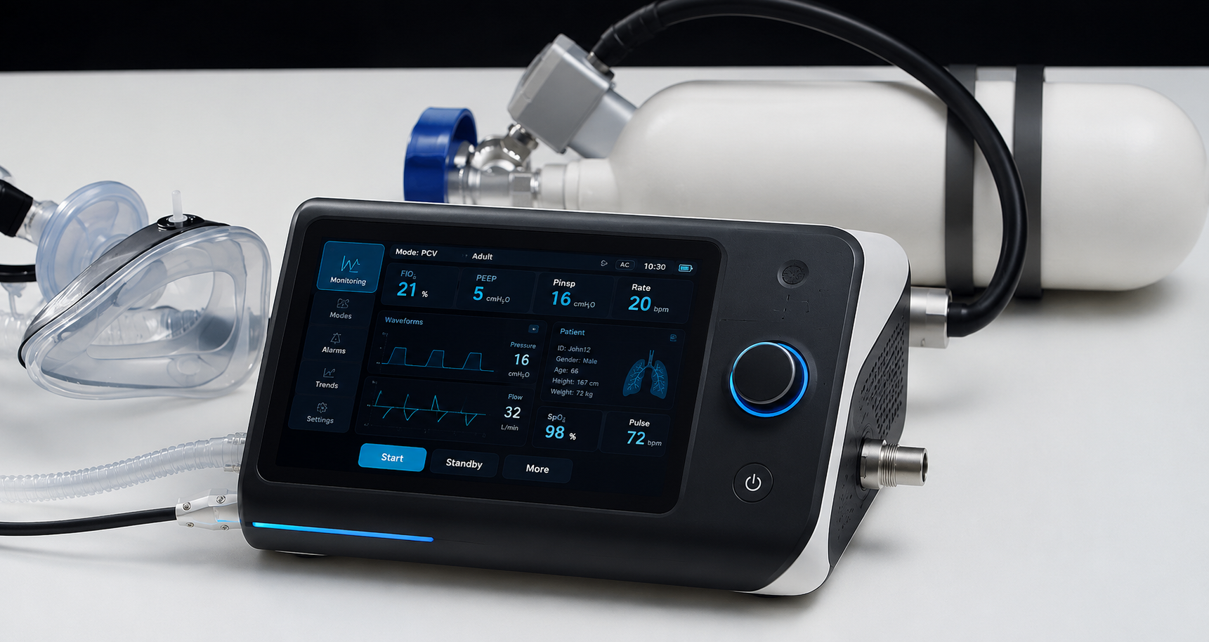 Portable Lung Ventilator